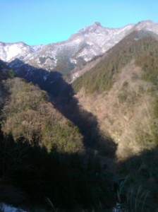 おいしい水の湧きだす山々