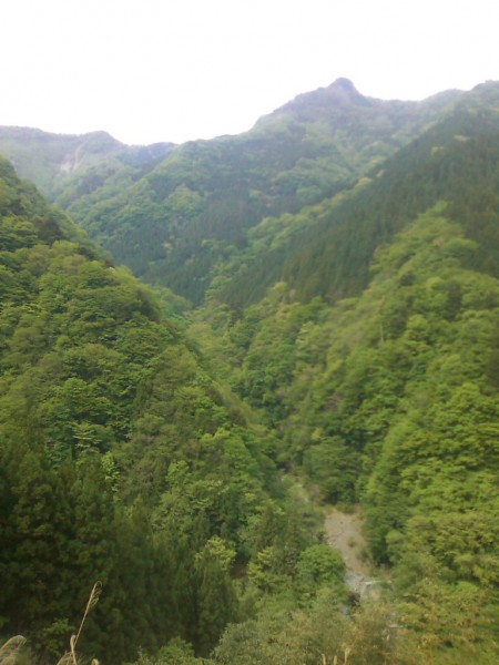 天然水が創られる山々