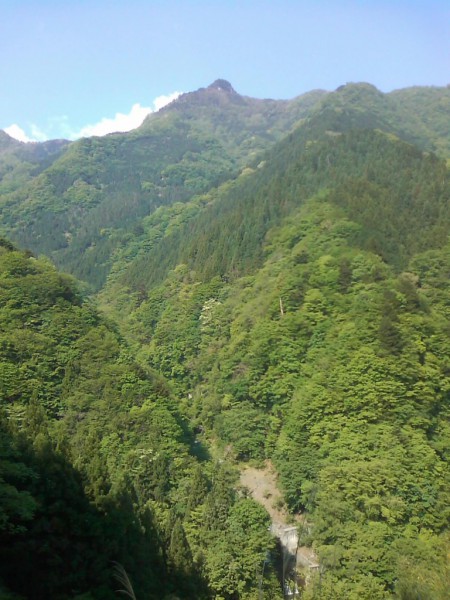 天然水が創られる山々