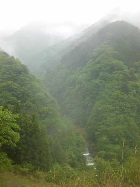 天然水が創られる山々