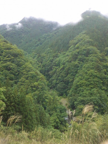 天然水が創られる山々