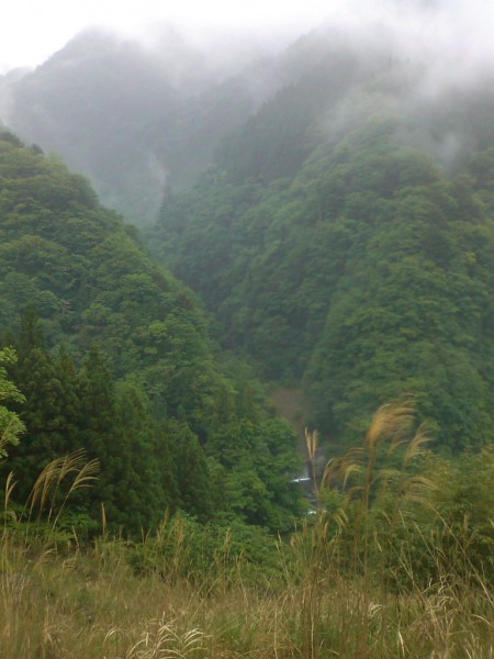 天然水が創られる山々