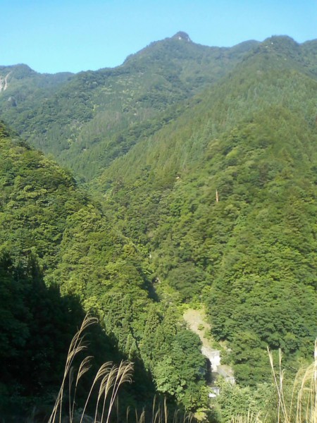 天然水が創られる山々