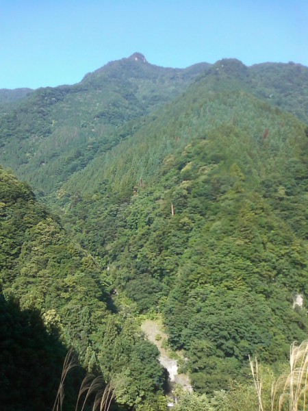 天然水が創られる山々