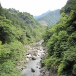 天然水が創られる山々