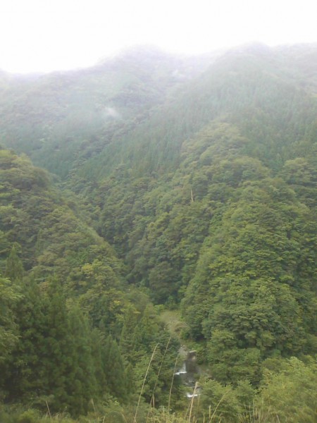 天然水が創られる山々