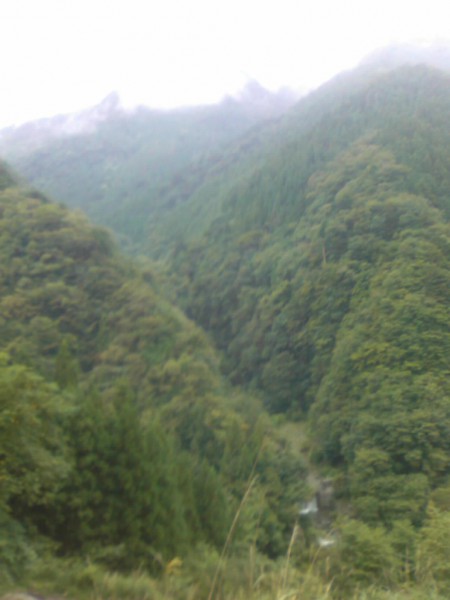 天然水が創られる山々