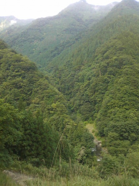 天然水が創られる山々