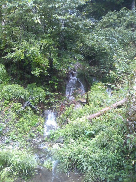 天然水が創られる山々