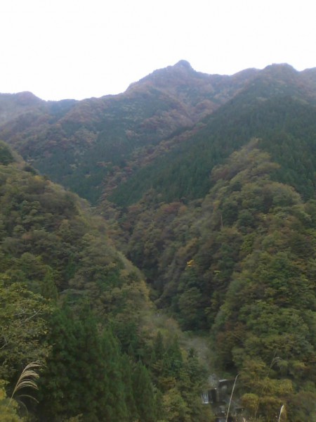 天然水が創られる山々