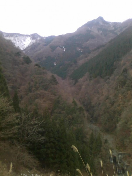 天然水が創られる山々