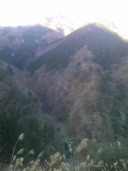 天然水が創られる山々