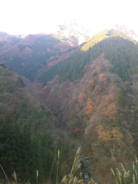 天然水が創られる山々