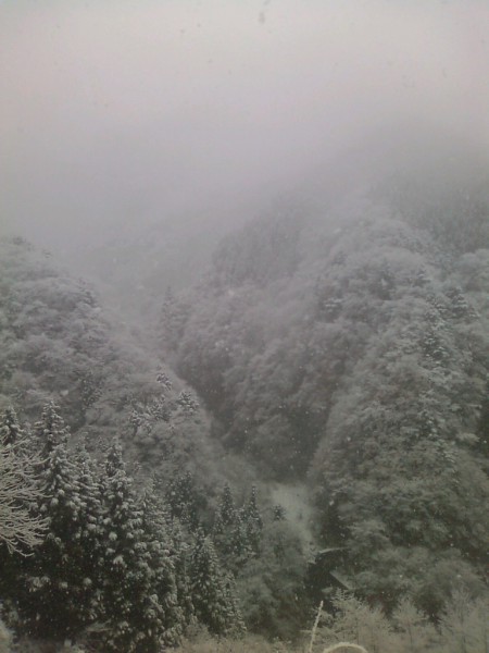 天然水が創られる山々