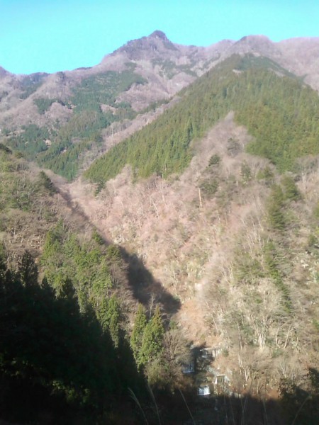 天然水が創られる山々