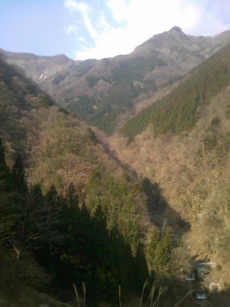 天然水が創られる山々