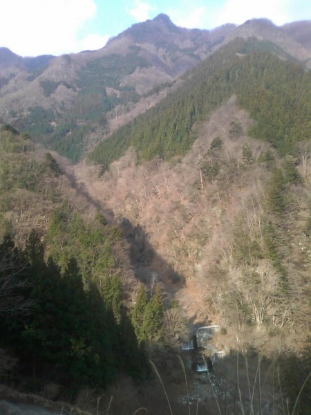 天然水が創られる山々