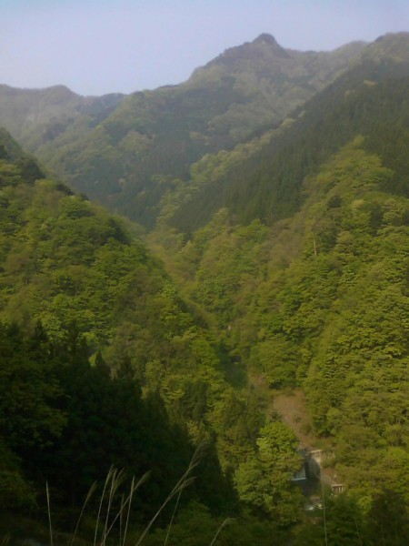 天然水が創られる山々