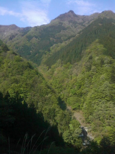 天然水が創られる山々