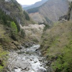 天然水が創られる山々の春