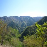 天然水が創られる山々　初夏