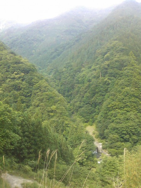 天然水が創られる山々