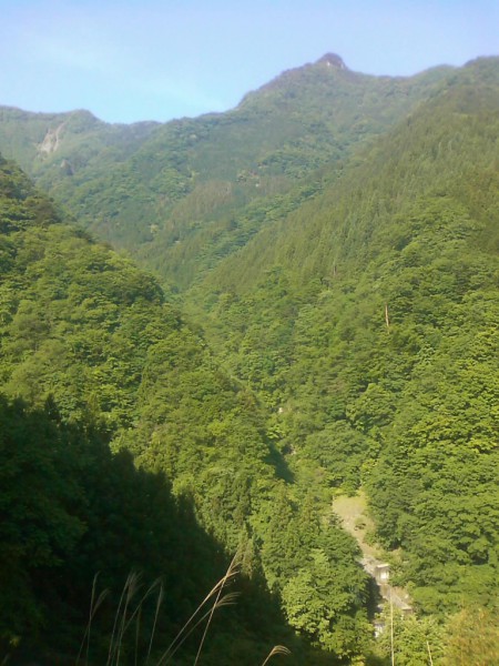 天然水が創られる山々