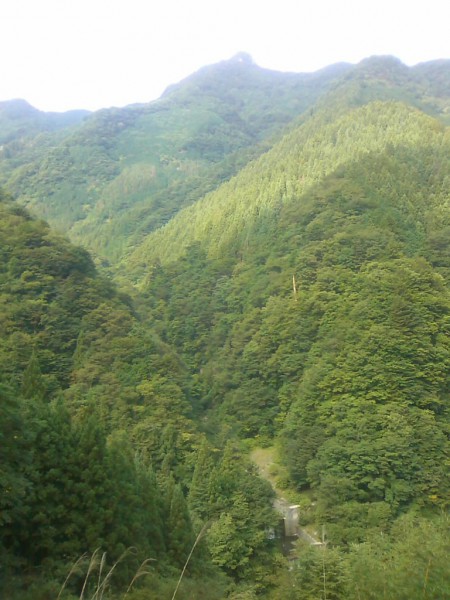 天然水が創られる山々