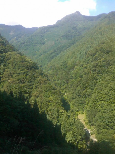 天然水が創られる山々