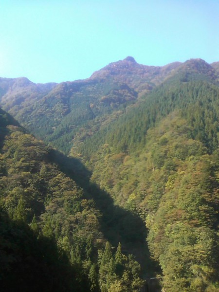 天然水が創られる山々