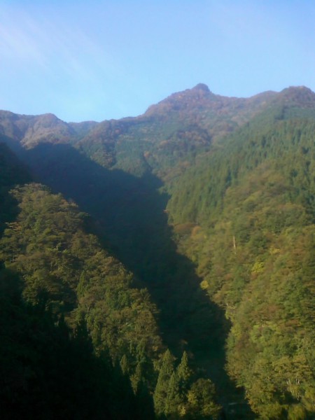 天然水が創られる山々