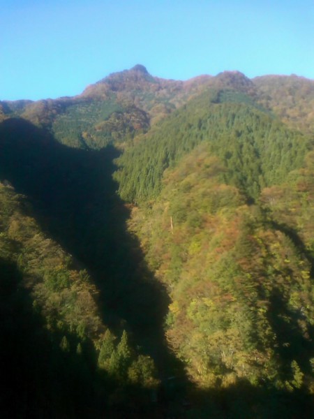 天然水が創られる山々