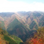 天然水が創られる山々