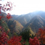 天然水が創られる山々