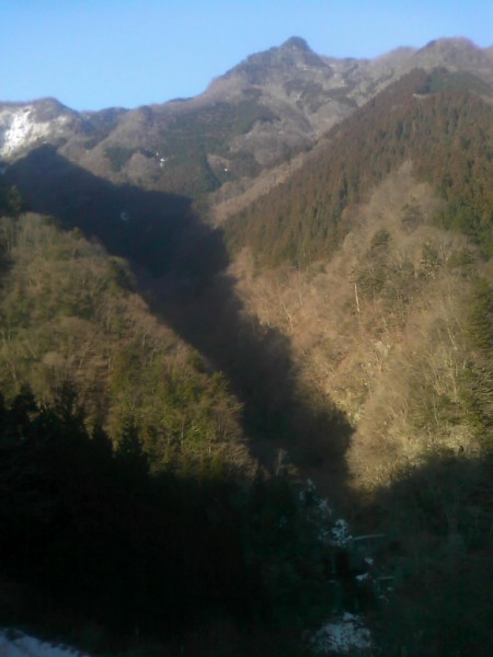 天然水が創られる山々