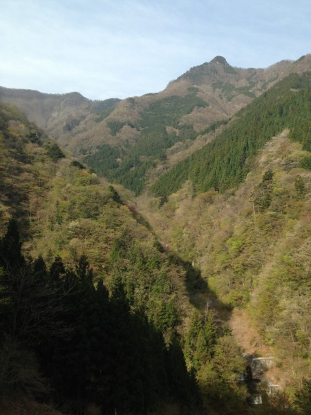 天然水が創られる山々