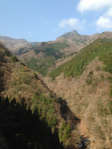 天然水が創られる山々