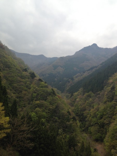 天然水が創られる山々