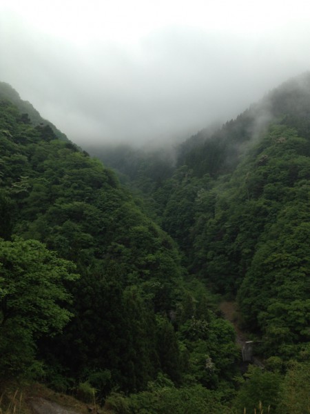 天然水が創られる山々