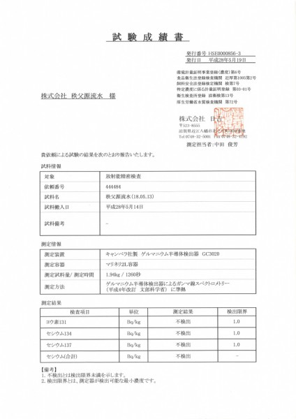 ５月源流水